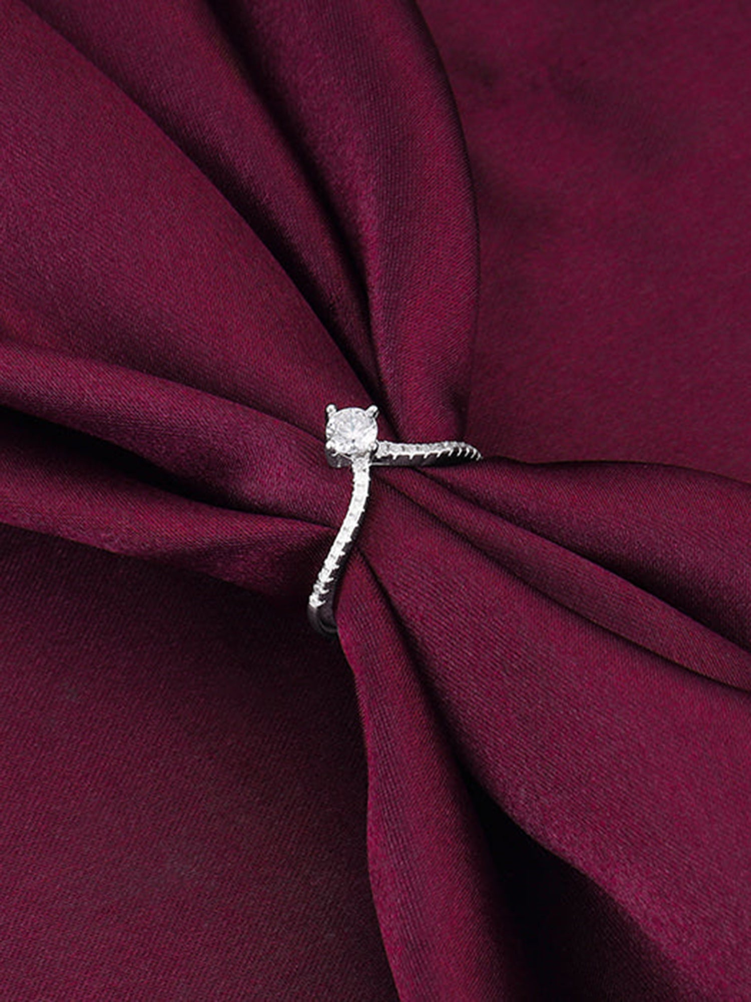 Silver Groovy Vanki Ring
