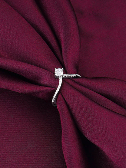 Silver Groovy Vanki Ring