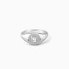 Silver Bezel Signet Ring
