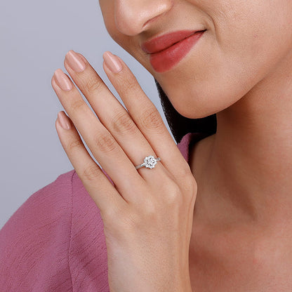 Silver Star Wrap Ring