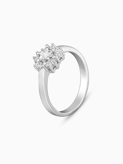 Silver Star Wrap Ring