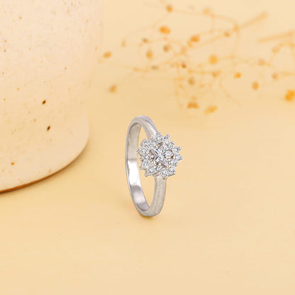 Silver Star Wrap Ring
