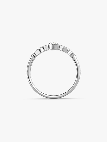 Silver Flamme Ring
