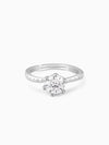 Silver Shine Wave Ring