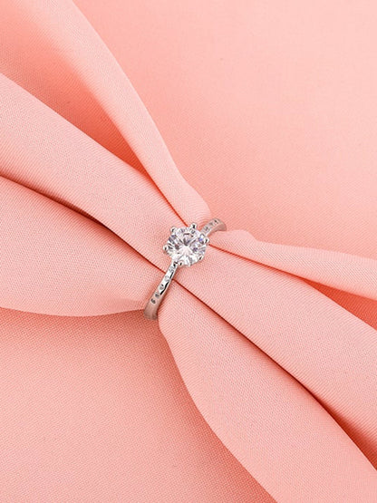 Silver Shine Wave Ring