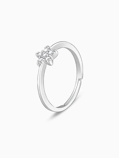 Silver Star Constellation Ring