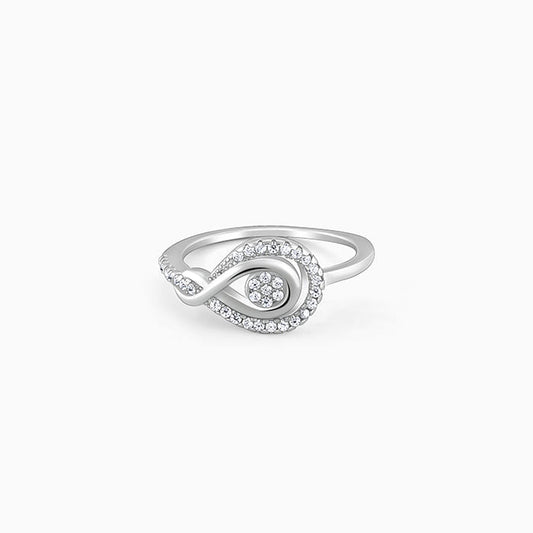 Silver Entwined Ring