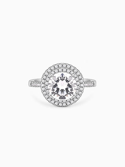 Silver Zia Ring