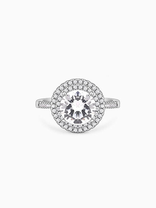 Silver Zia Ring
