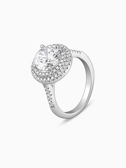 Silver Zia Ring