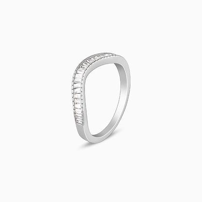 Silver Hillock Ring