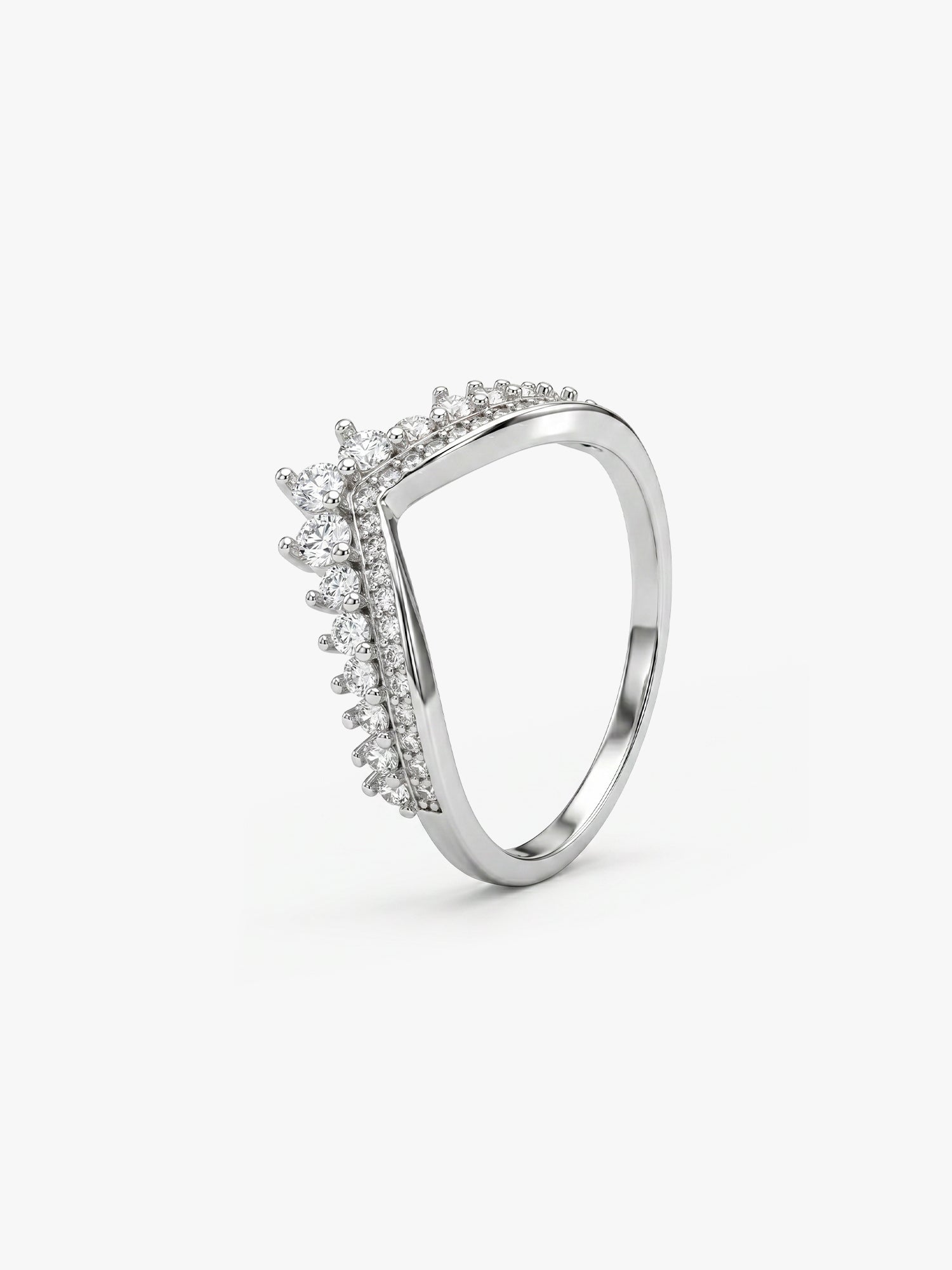 Silver Mesmerising Vanki Ring