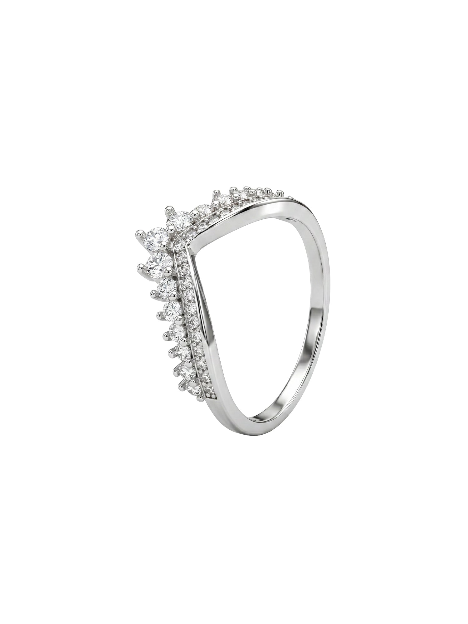 Silver Mesmerising Vanki Ring