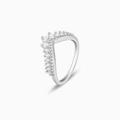 Silver Mesmerising Vanki Ring
