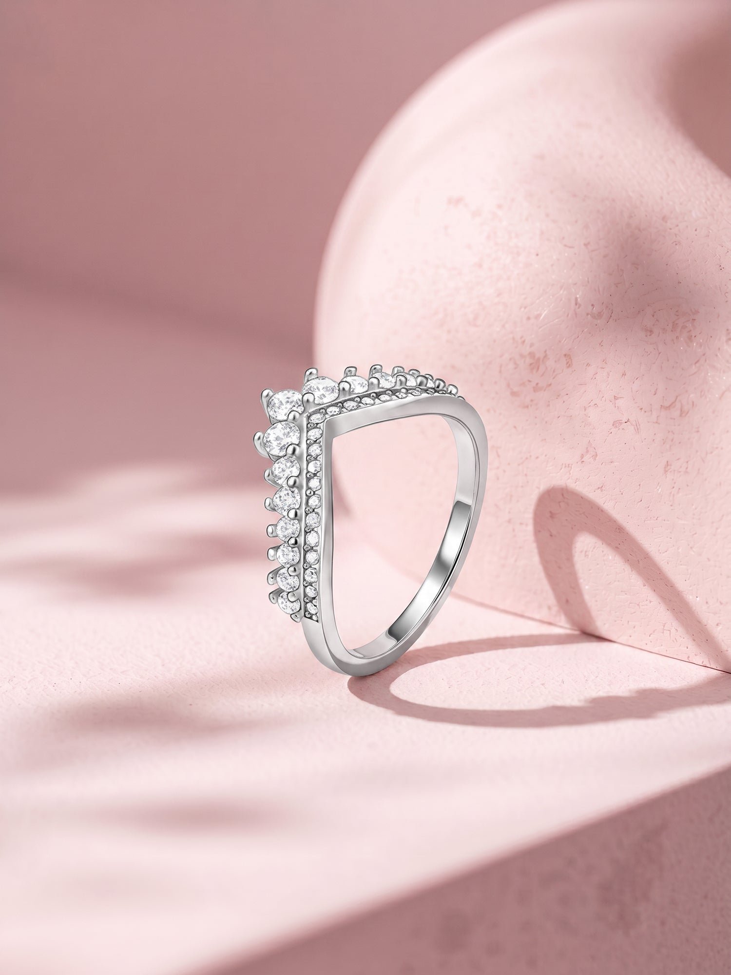 Silver Mesmerising Vanki Ring