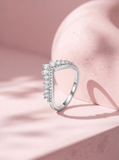 Silver Mesmerising Vanki Ring