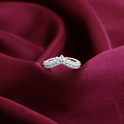 Silver Mesmerising Vanki Ring