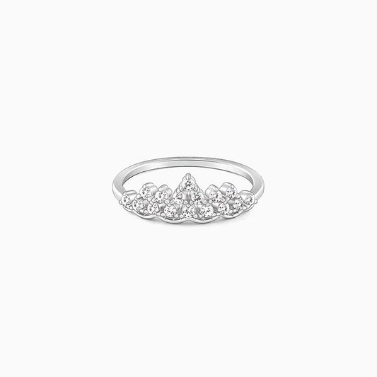 Silver Entitled Ring