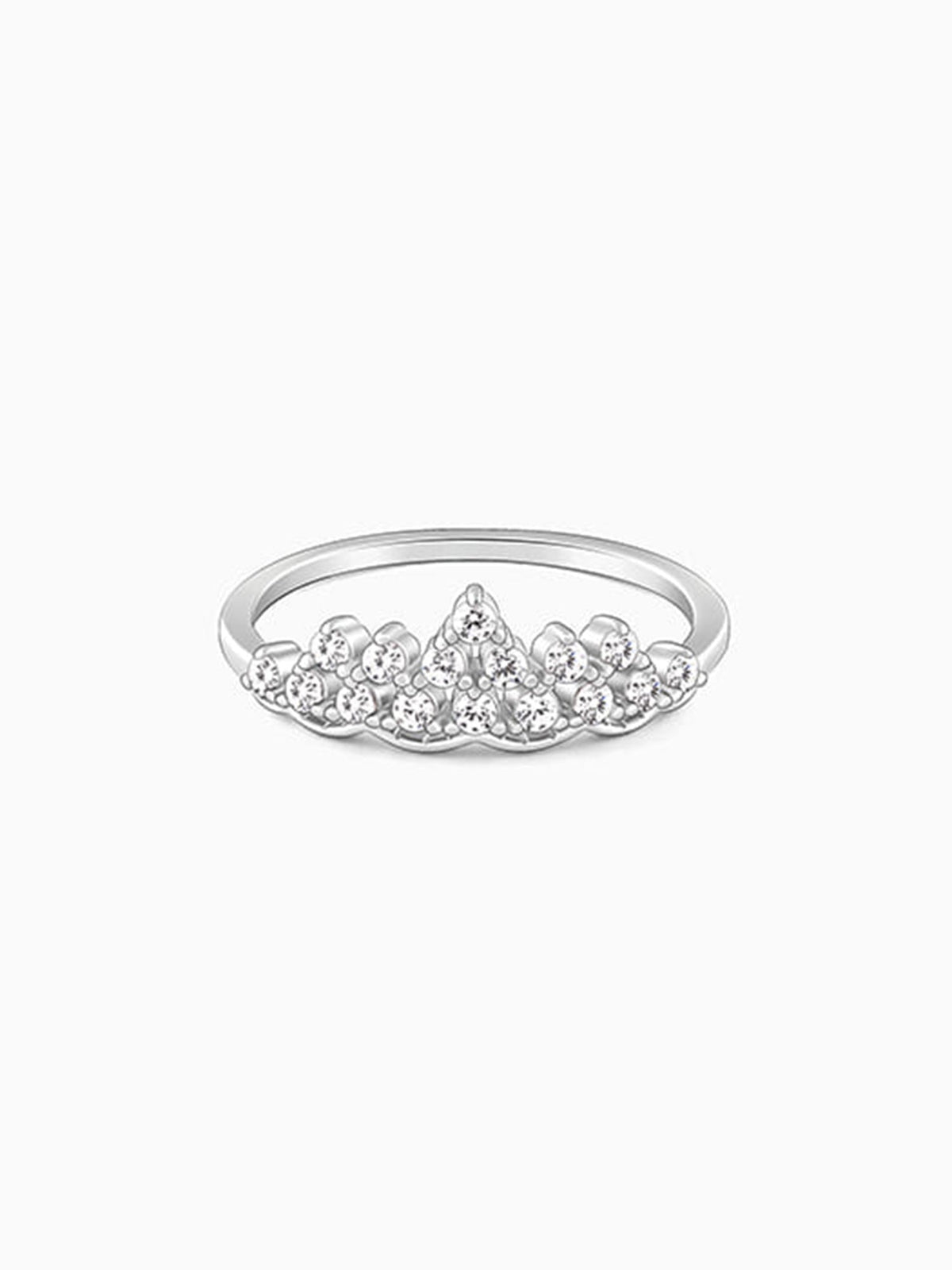Silver Entitled Ring