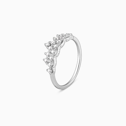 Silver Entitled Ring