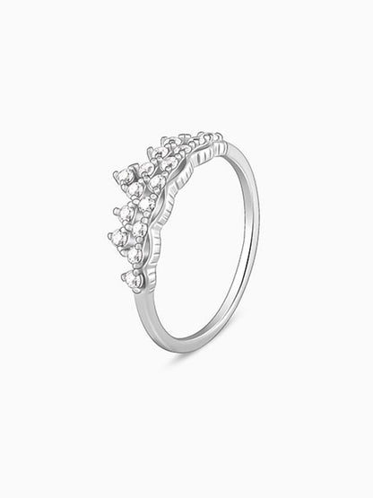 Silver Entitled Ring