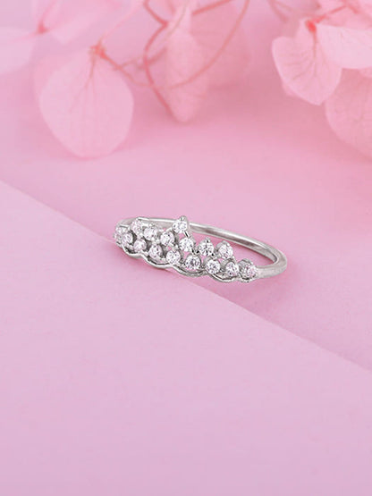 Silver Entitled Ring