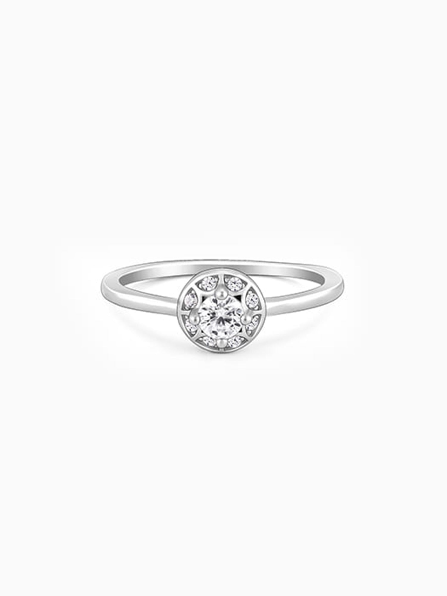 Silver Lovely Moments Ring