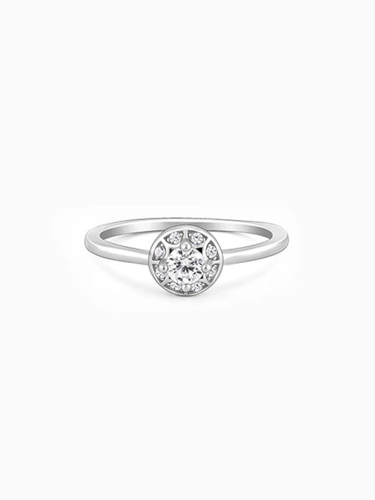 Silver Lovely Moments Ring