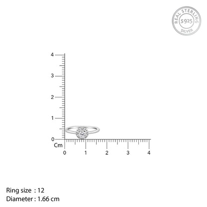 Silver Lovely Moments Ring