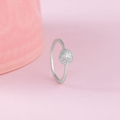 Silver Lovely Moments Ring