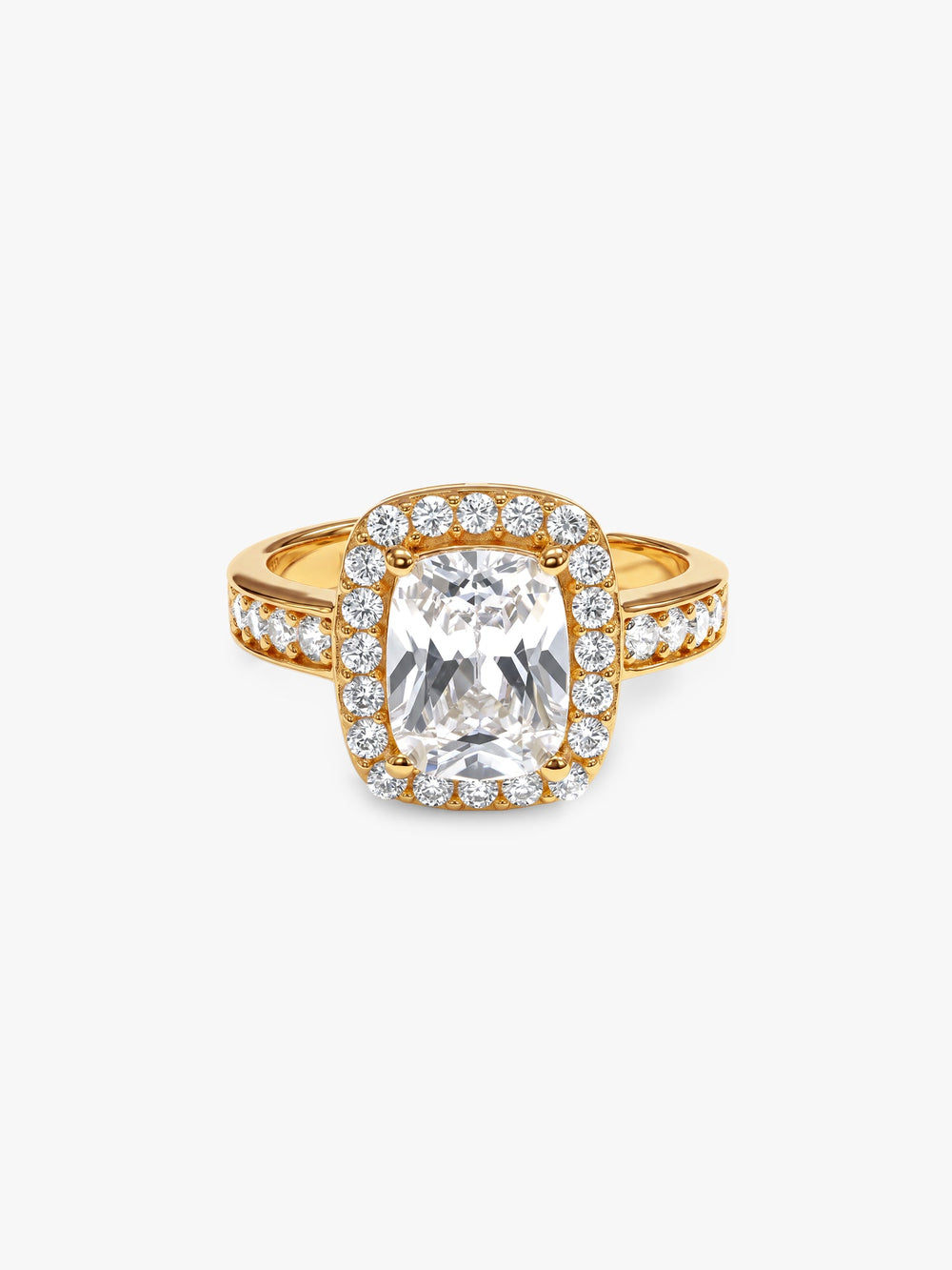 Golden Classic Solitaire Ring