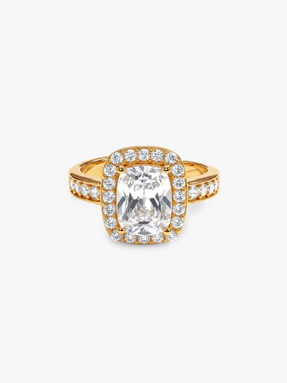 Golden Classic Solitaire Ring