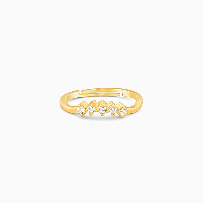 Golden Eternity Ring - view 4