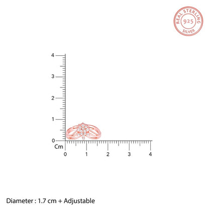 Rose Gold Fleur-De-lis Ring