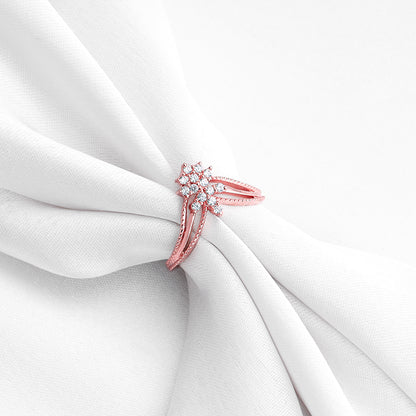 Rose Gold Fleur-De-lis Ring