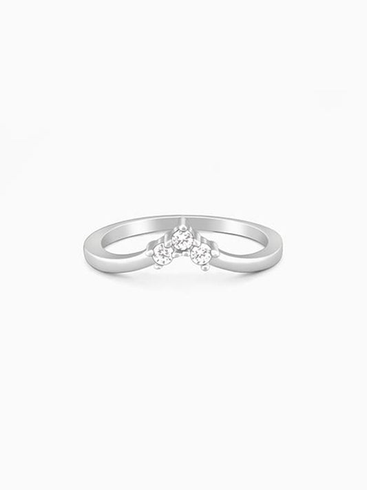 Silver Eva Vanki Ring