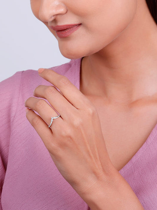 Silver Eva Vanki Ring