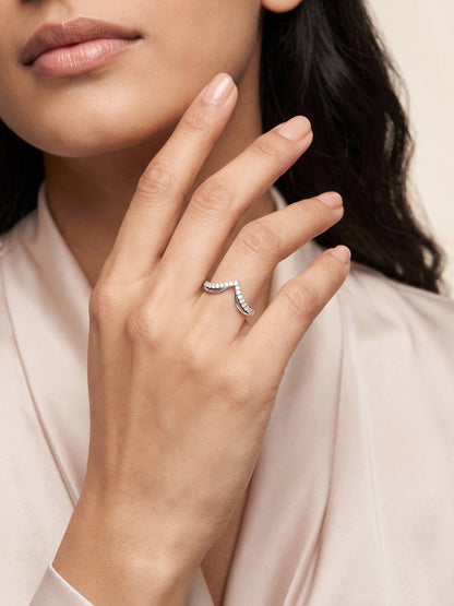 Silver Insignia Vanki Ring