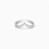 Silver Insignia Vanki Ring