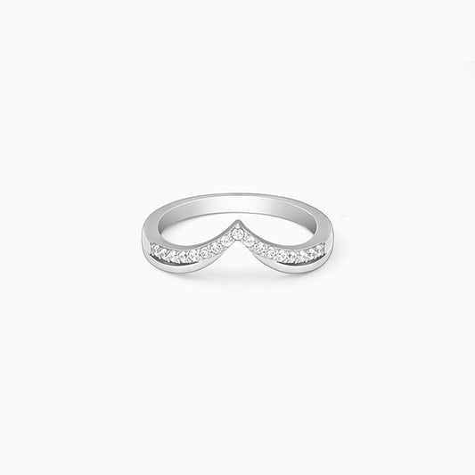 Silver Insignia Vanki Ring