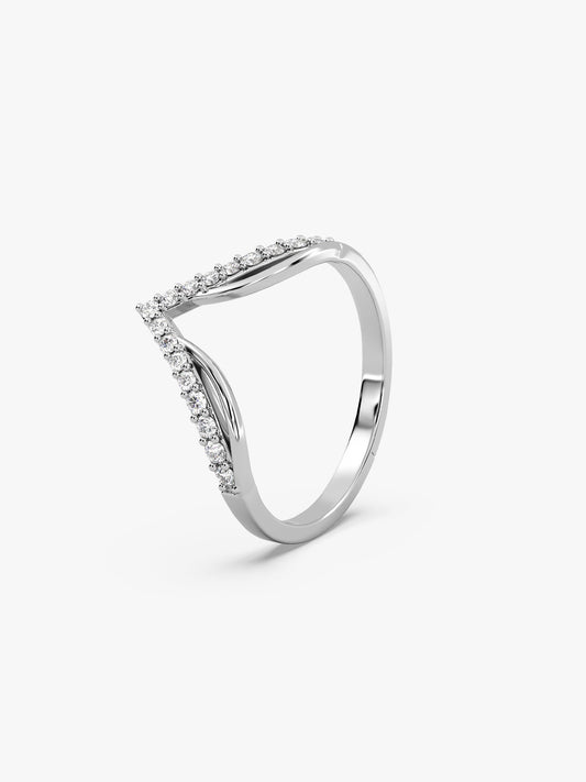 Silver Insignia Vanki Ring