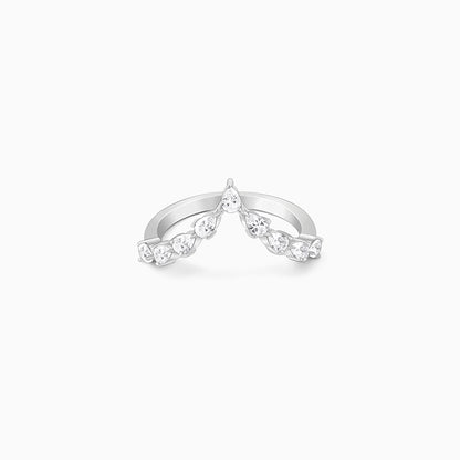 Silver Ritzy Vanki Ring