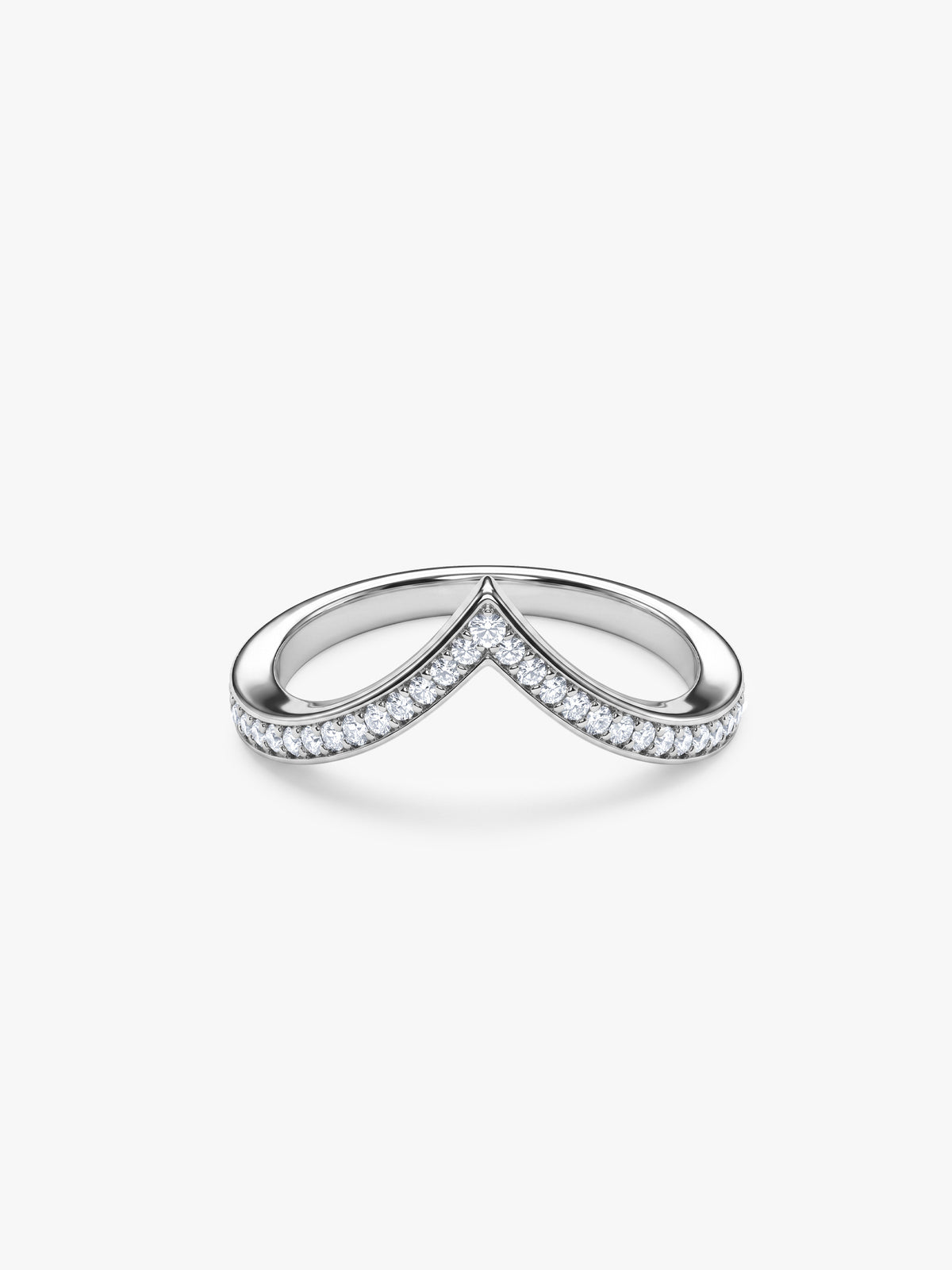 Silver Zirconia Vanki Ring