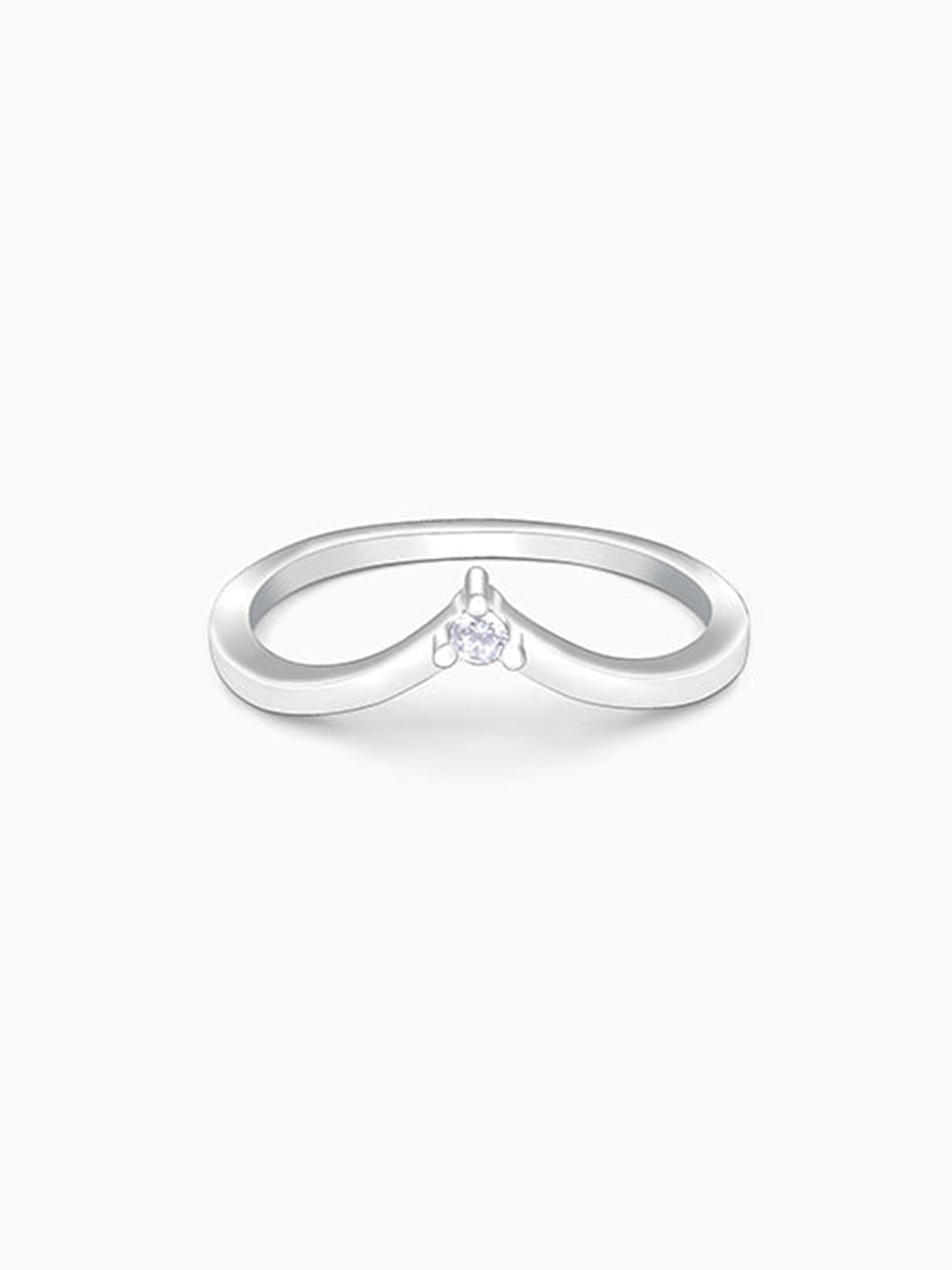 Silver Simple Vanki Ring