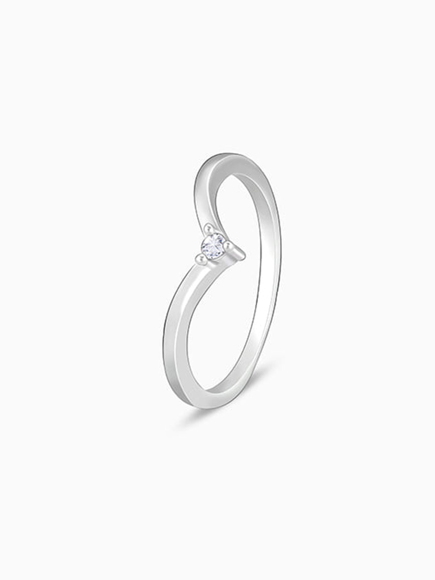 Silver Simple Vanki Ring