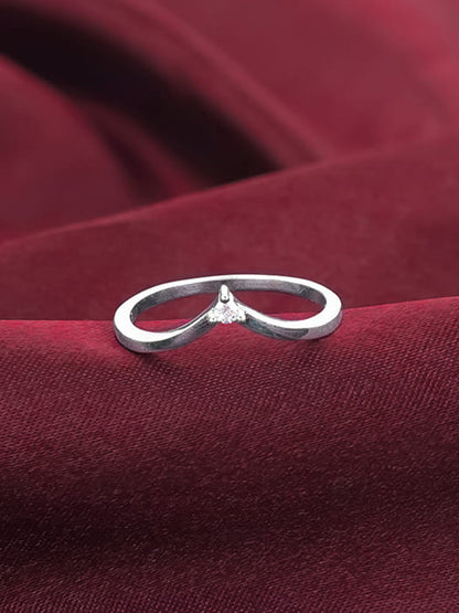 Silver Simple Vanki Ring