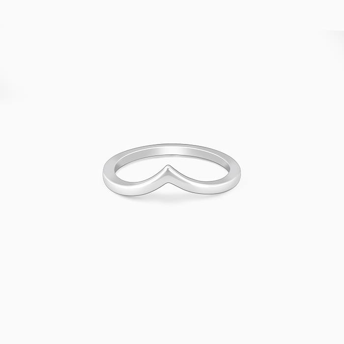 Buy Latest Silver Basic Stackable Vanki Ring Design Jewellery for Women ...
