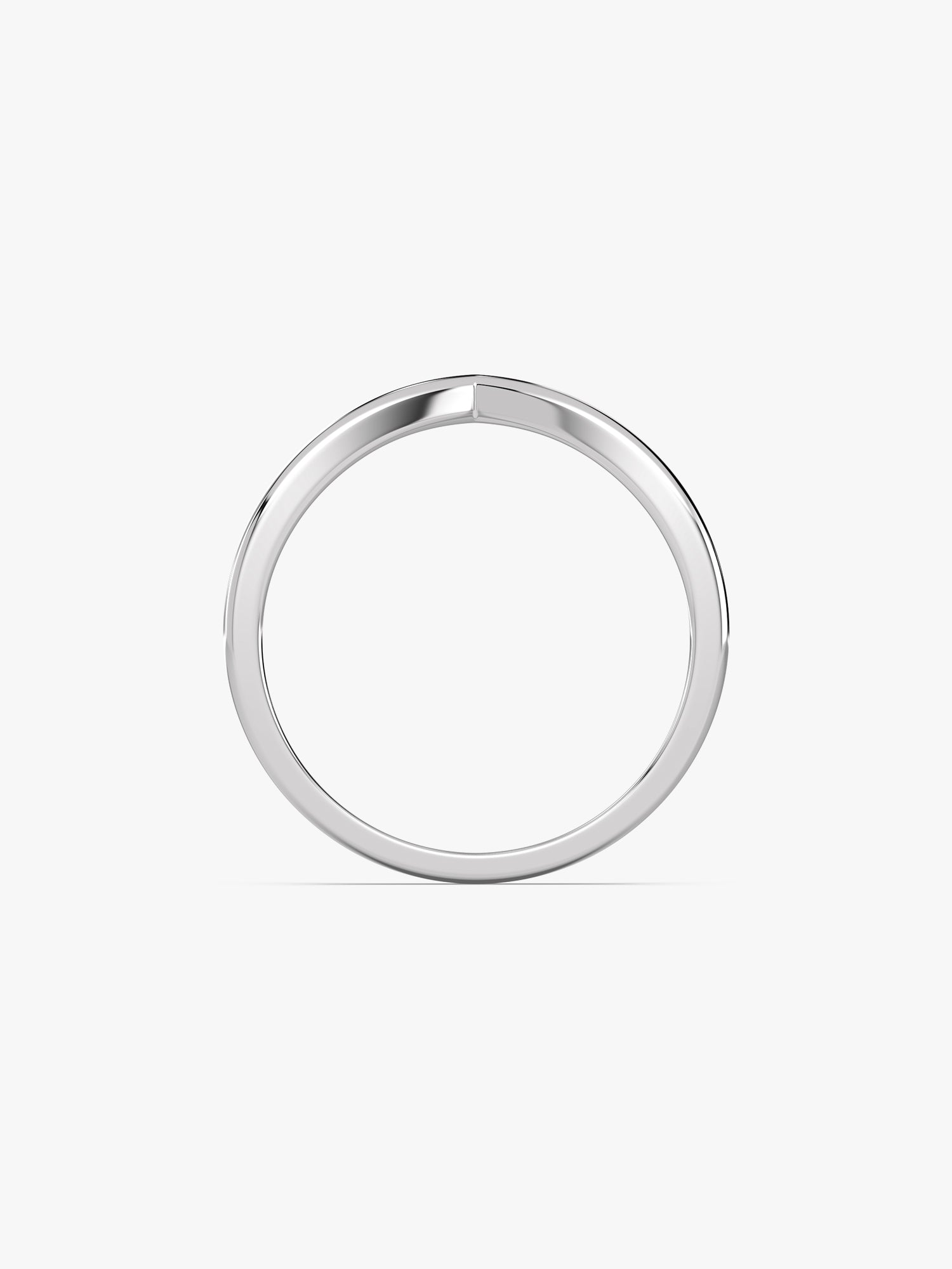 Silver Sleek Vanki Ring