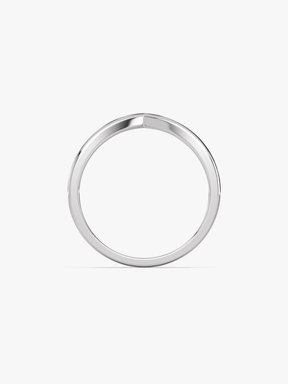 Silver Sleek Vanki Ring