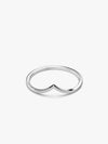 Silver Sleek Vanki Ring
